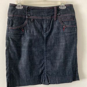 Bica Cheia Denim Skirt